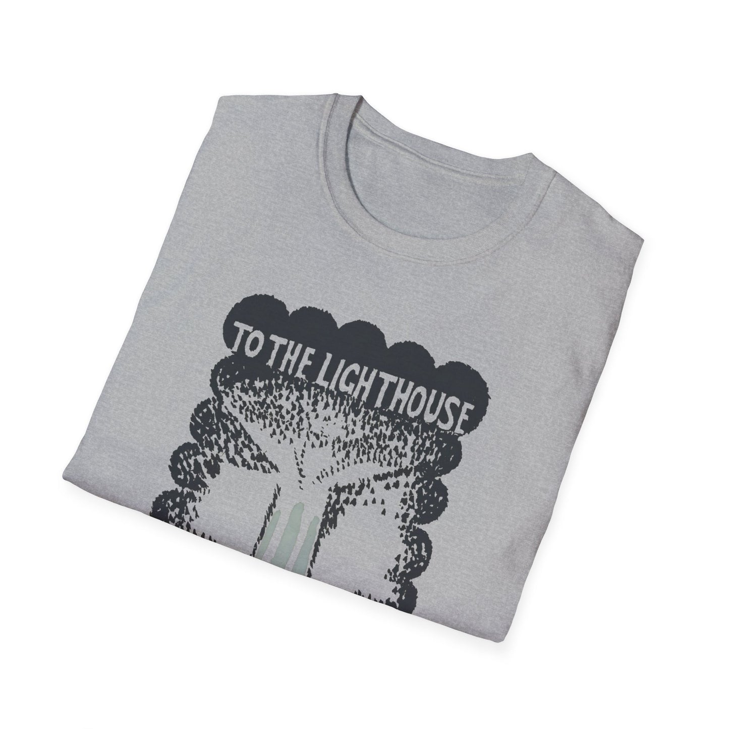 1927 book to the lighthouse by virginia woolf with book cover by vanessa bell tshirt