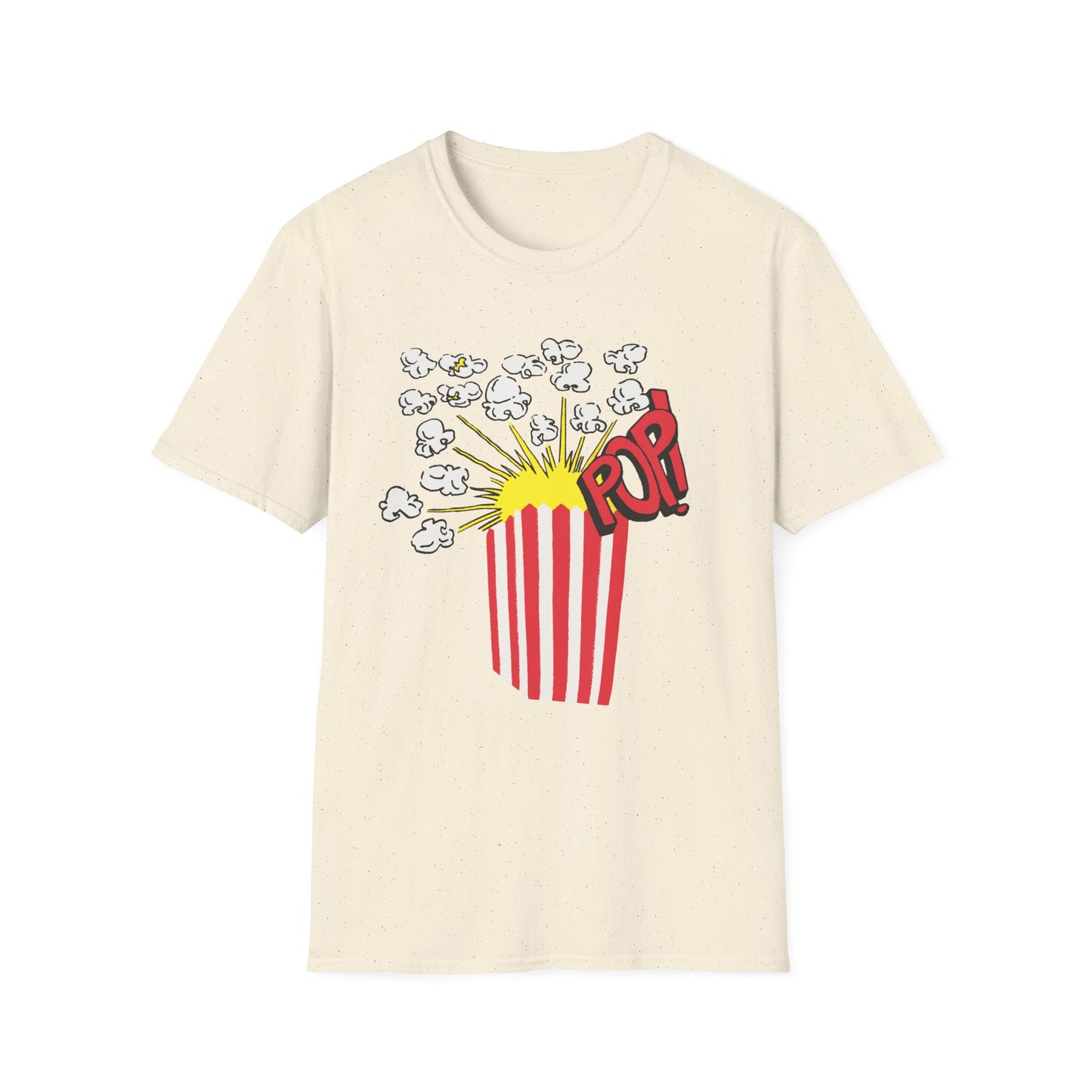 vintage 1980s popcorn image tshirt