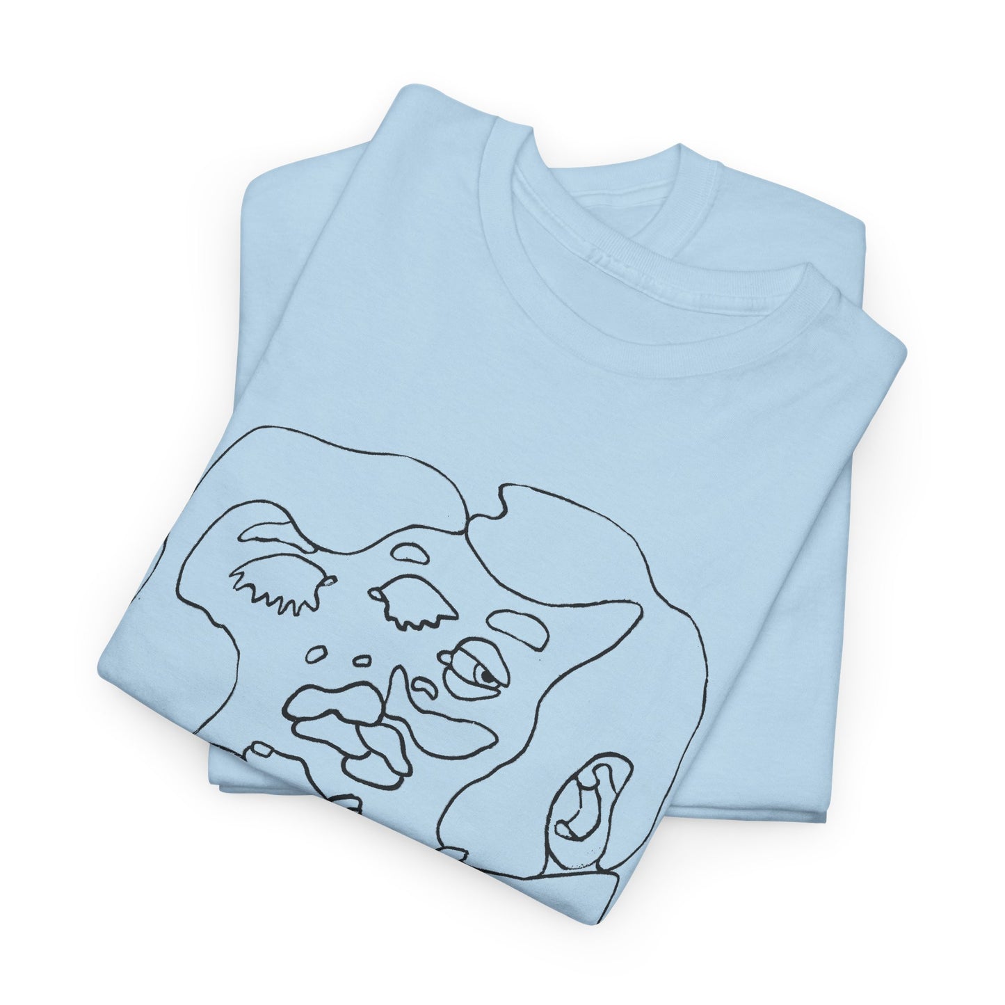 1968 tyija magazine cover merging faces by waldemar swierzy tshirt