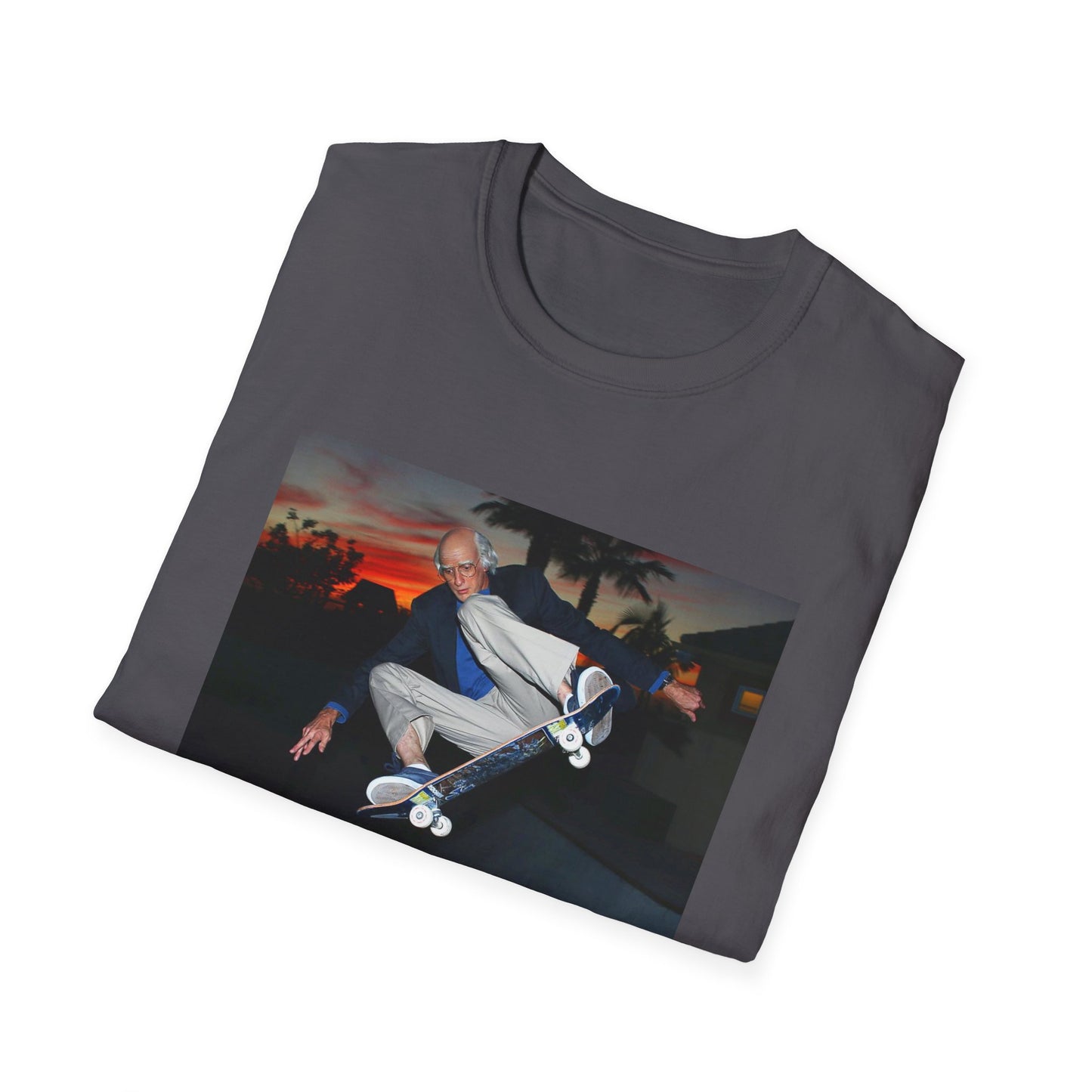 tony hawk as larry david photo tshirt