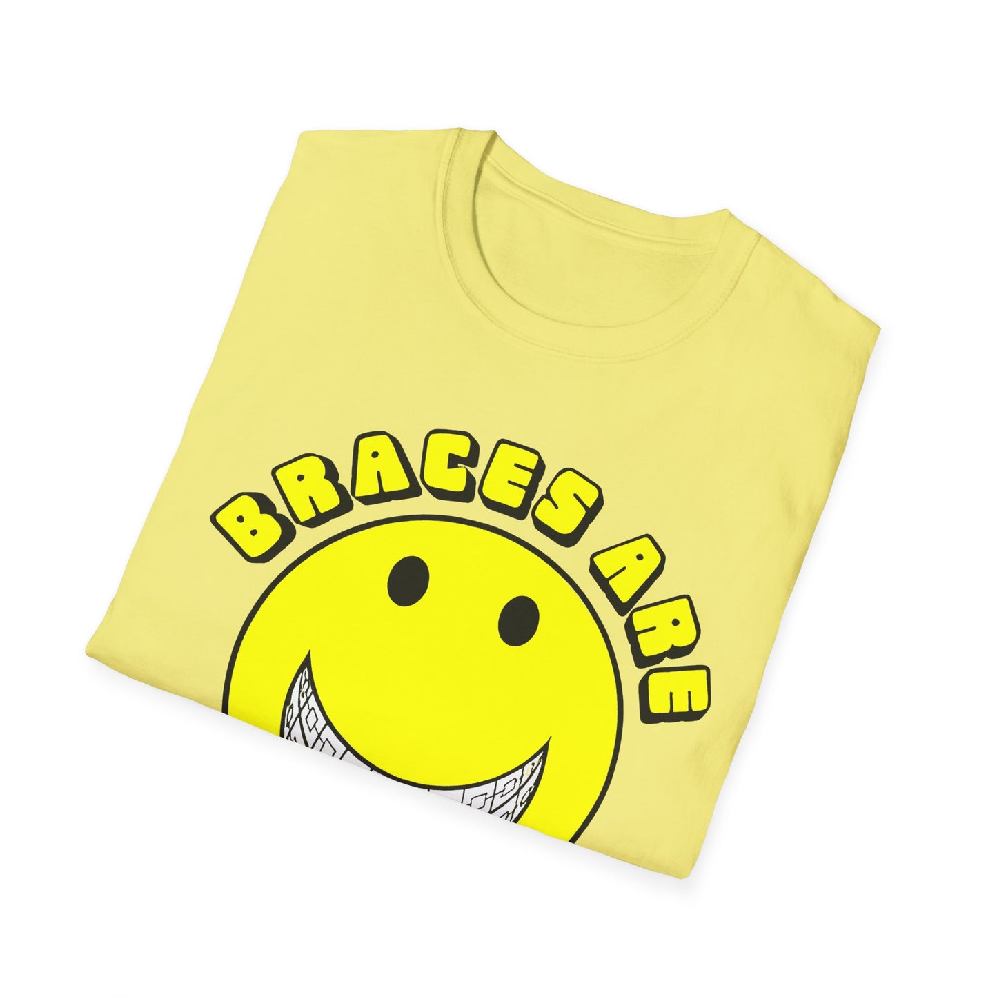 braces are beautiful 1970s tshirt graphic tshirt