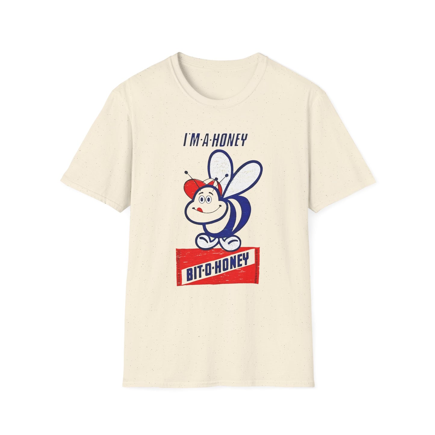bit-o-honey i'm a honey vintage design candy bar tshirt