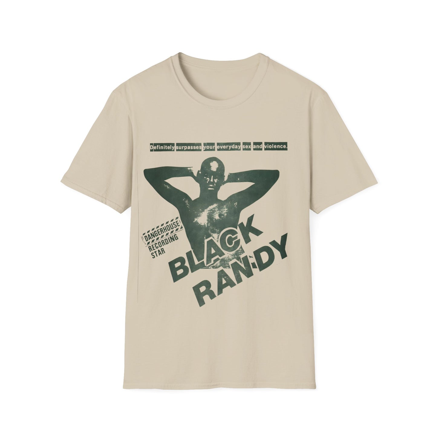 black randy & the metrosquad show poster tshirt