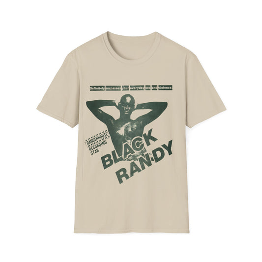 black randy & the metrosquad show poster tshirt