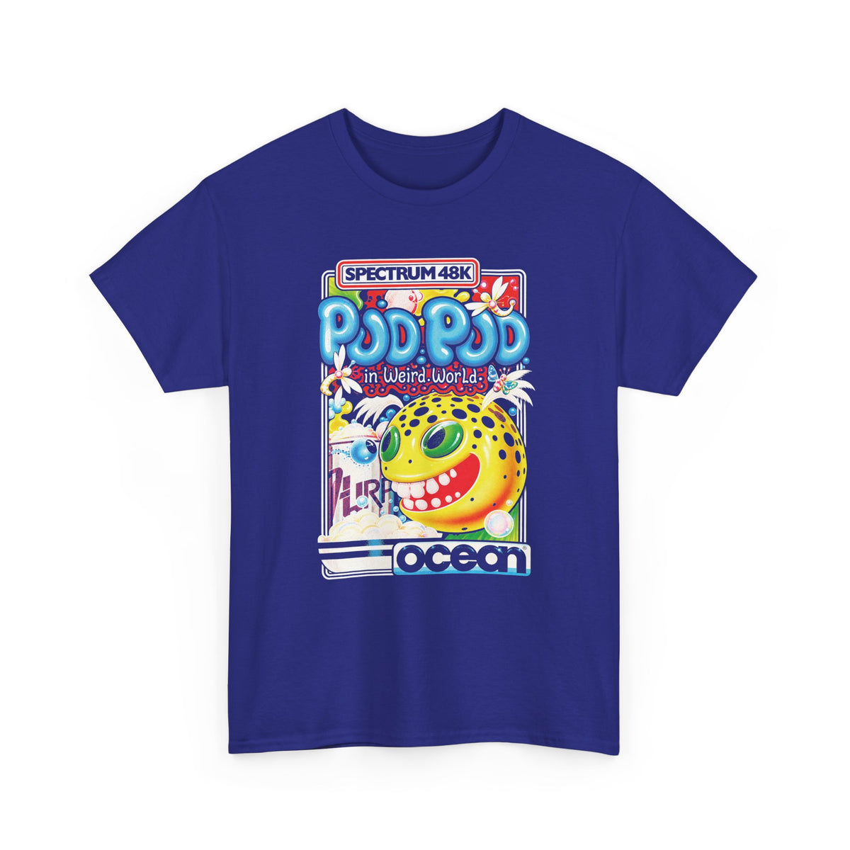 1985 pud pud in weird world computer game tshirt