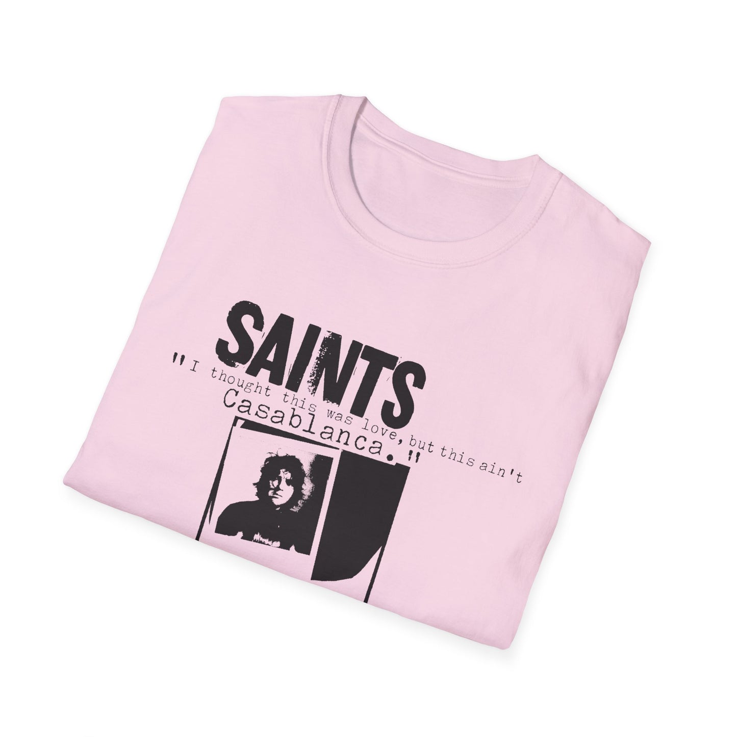 the saints 1982 album casablanca tshirt