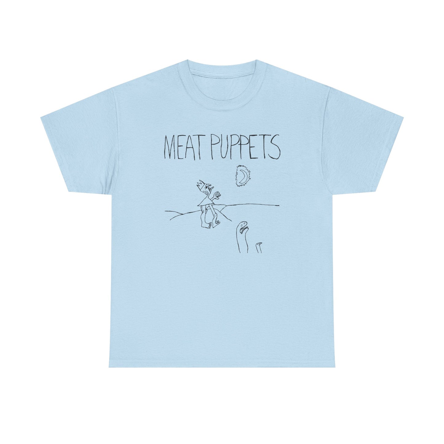 1985 meat puppets album in a car album cover tshirt