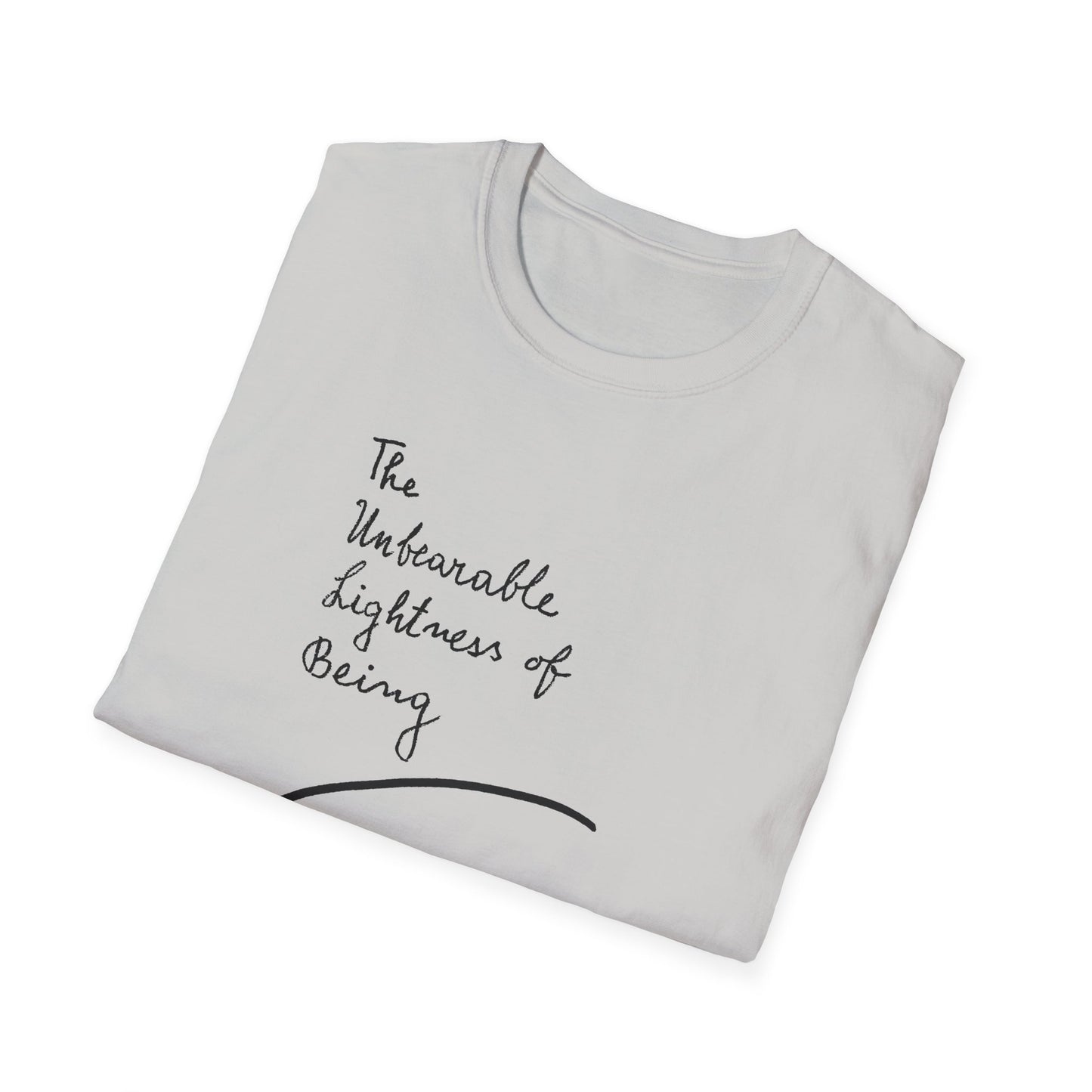 the unbearable lightness of being novel by milan kundera book cover tshirt