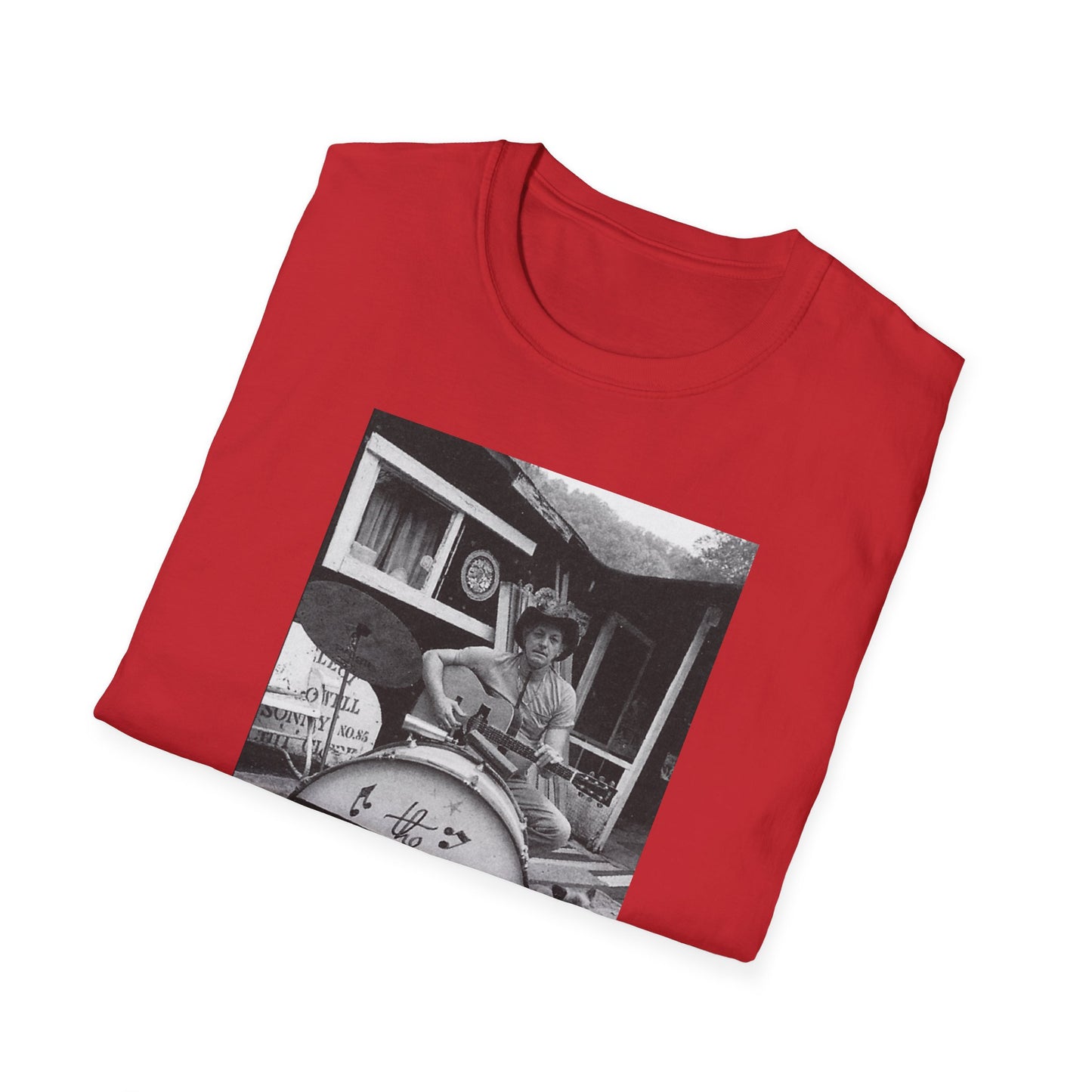 outsider rockabilly one-man band american singer songwriter hasil adkins photo tshirt
