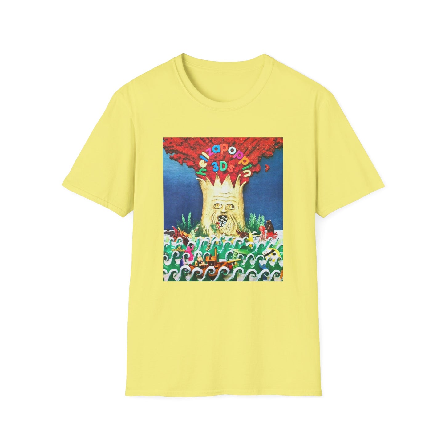 the 3d's 1992 hellzapoppin' album tshirt