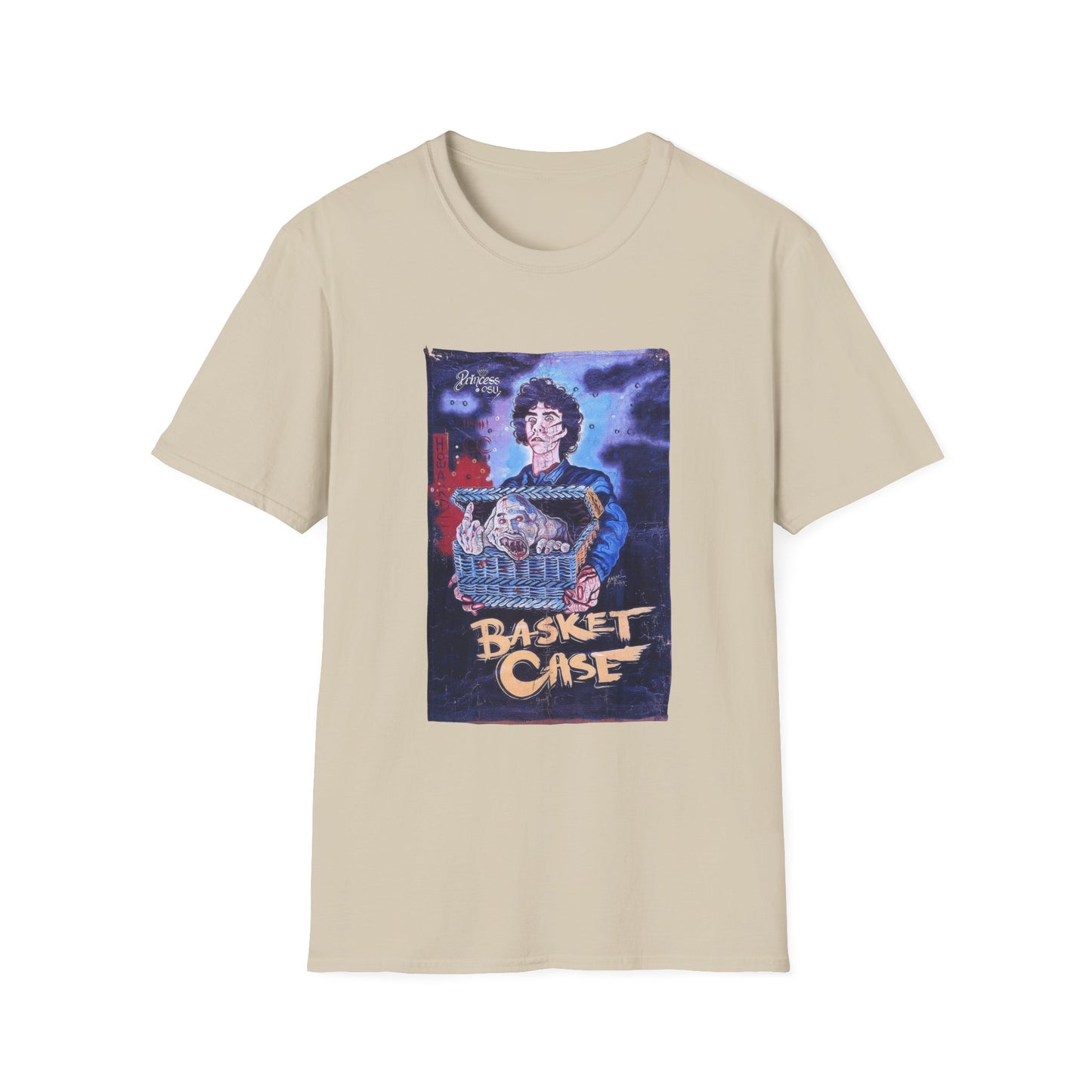 ghanaian basket case 1982 by frank henenlotter movie poster tshirt