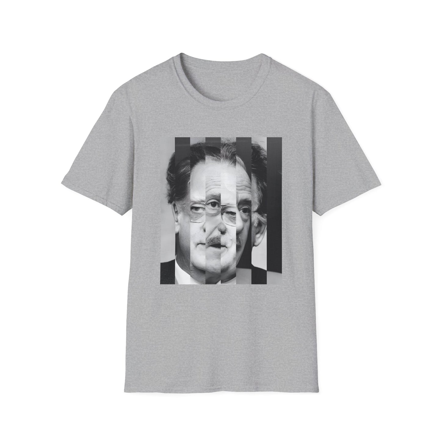 marshall mcluhan's face tshirt