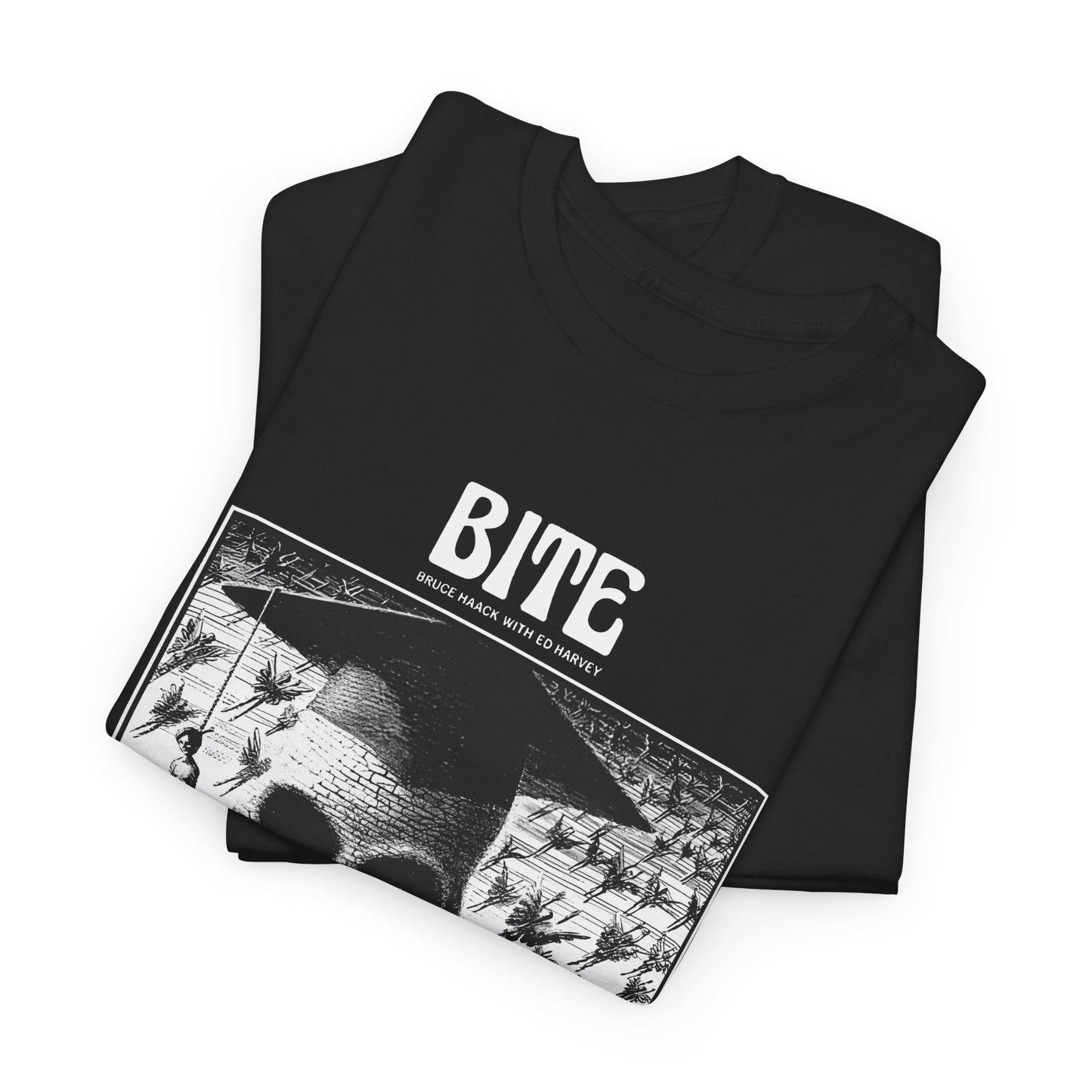 1981 bruce haack with ed harvey experimental electronic album bite tshirt