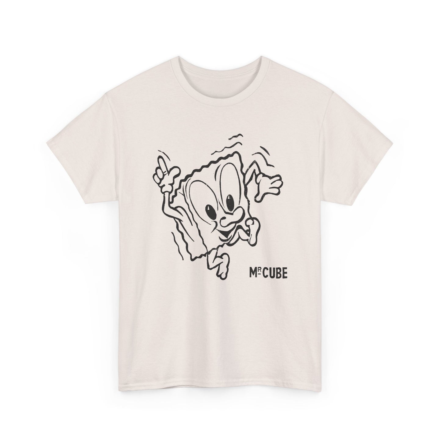 1950s tate & lyle granulated sugar mascot mr cube tshirt