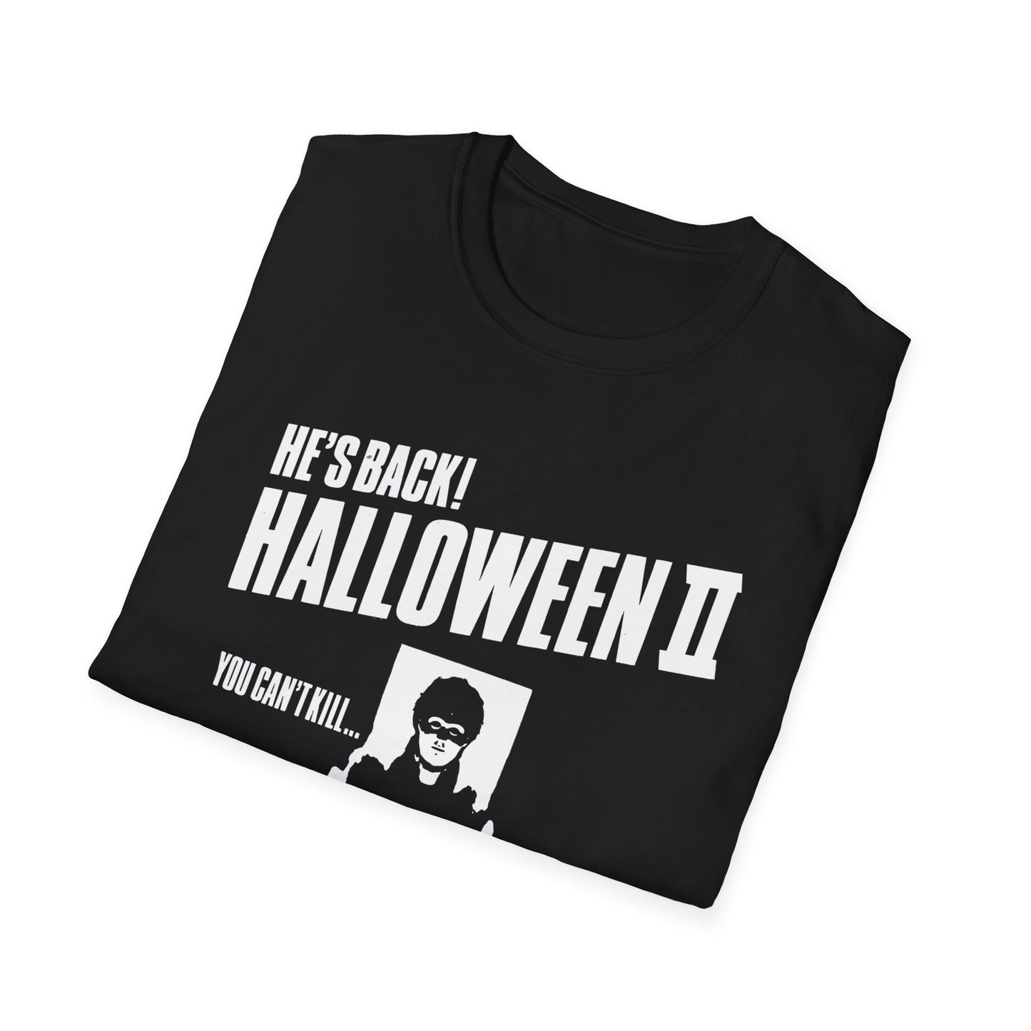 halloween 2 tv guide ad graphic tshirt