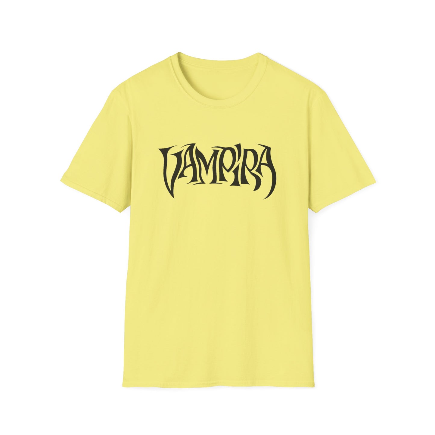 vampira from the vampira show logo tshirt
