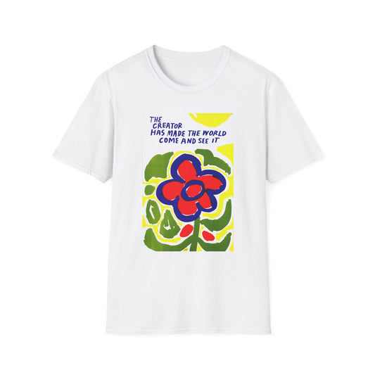 1970s original argus communications mid century poster the creator tshirt