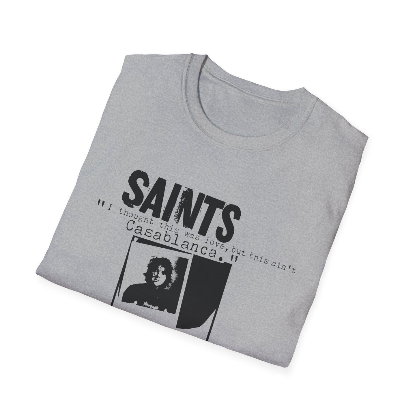 the saints 1982 album casablanca tshirt