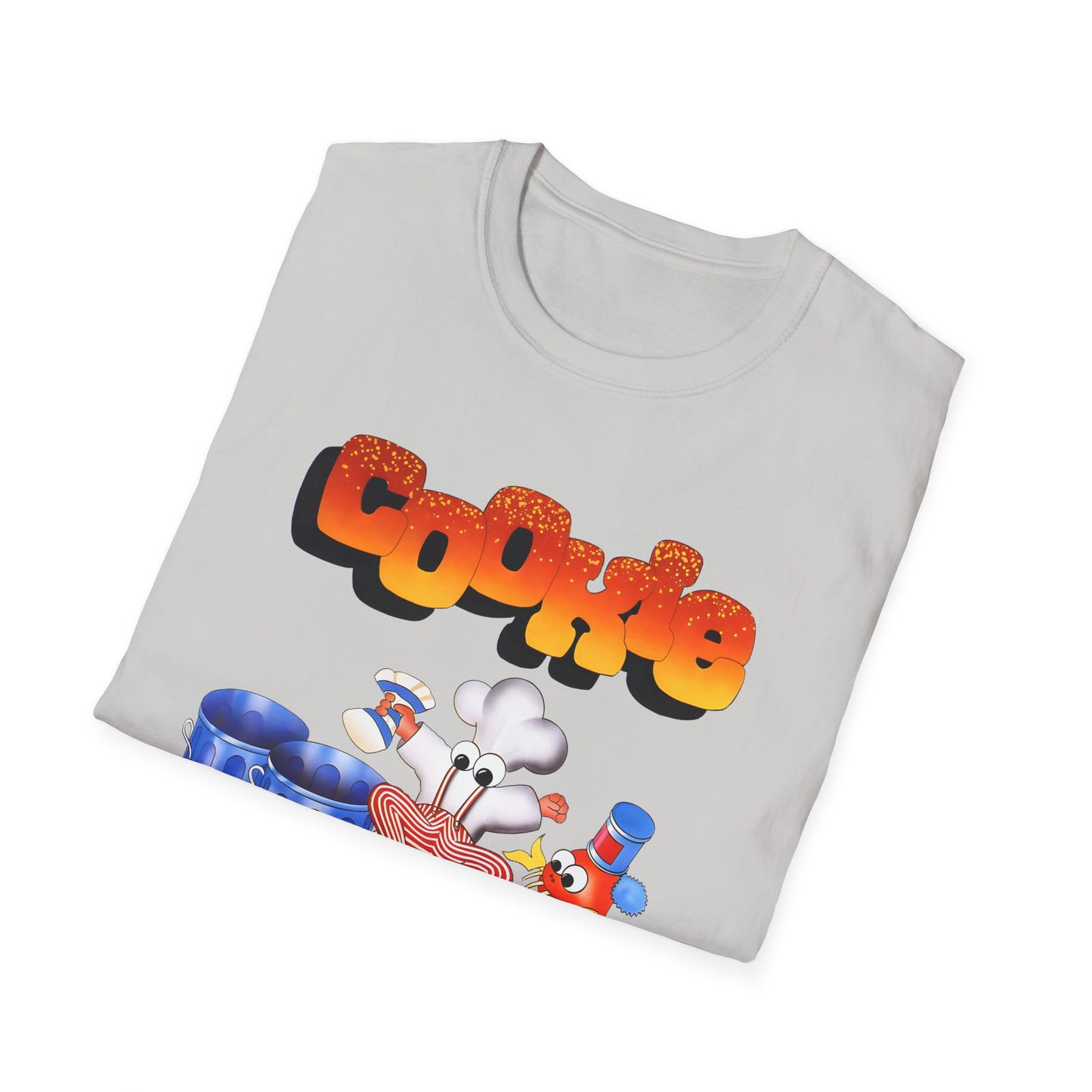 1983 zx spectrum video game cookie tshirt
