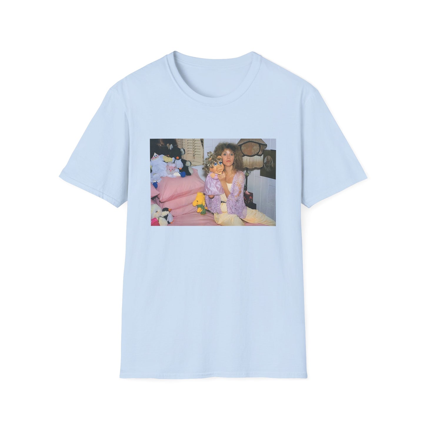 stevie nicks and miss piggy photo tshirt, unisex softstyle