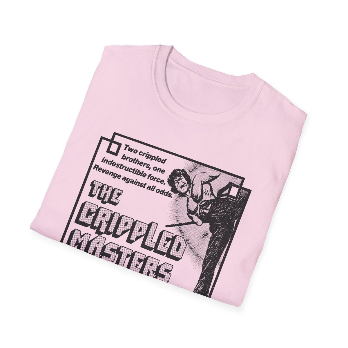 1979 hong kong martial arts film the crippled masters newspaper advertisement tshirt