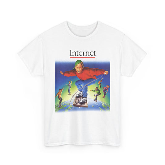 vintage scholastic book fairs poster surf the internet reproduction edit tshirt