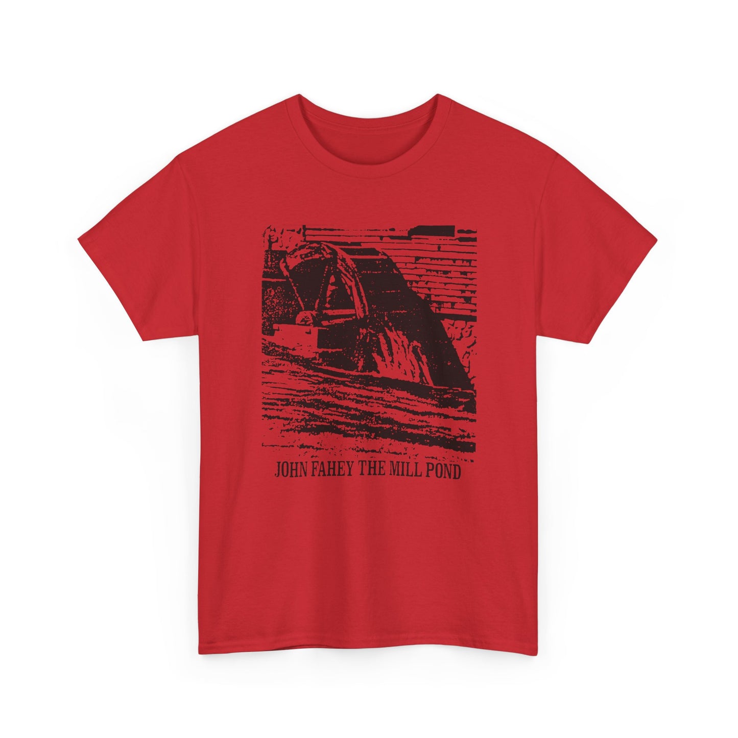 1997 the mill pond by john fahey album cover stretched tshirt