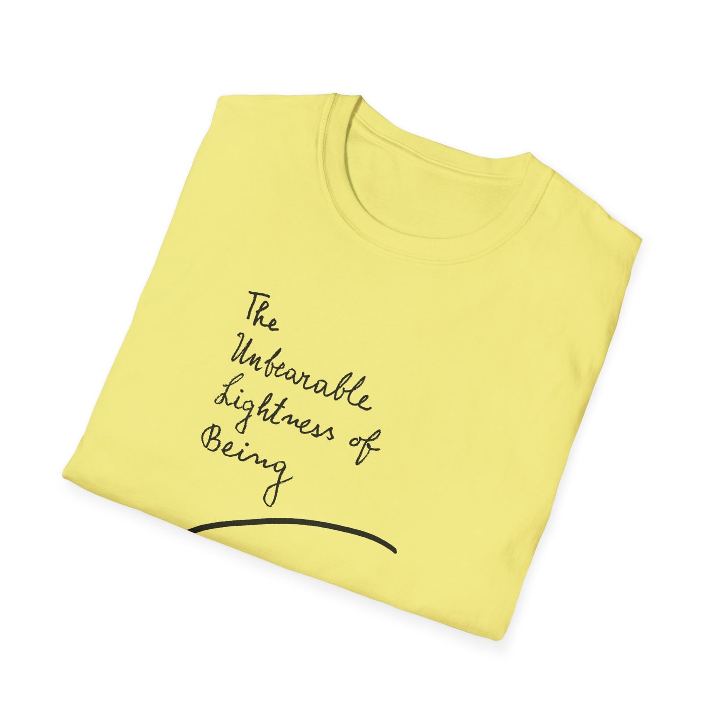 the unbearable lightness of being novel by milan kundera book cover tshirt
