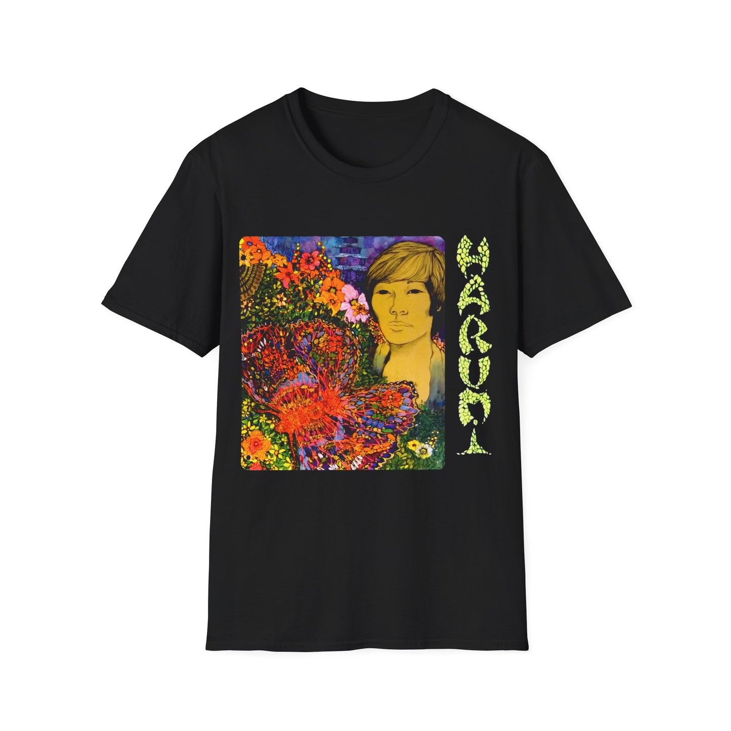 harumi 1968 debut psychedelic masterpiece album by harumi ando tshirt