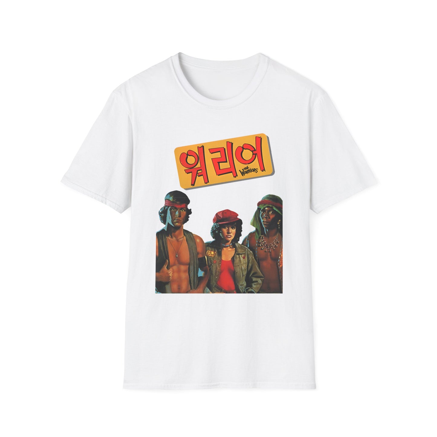 1979 movie the warriors south korean poster tshirt