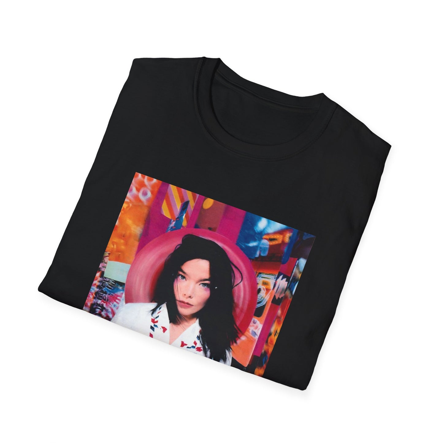 bjork 1995 post album tshirt