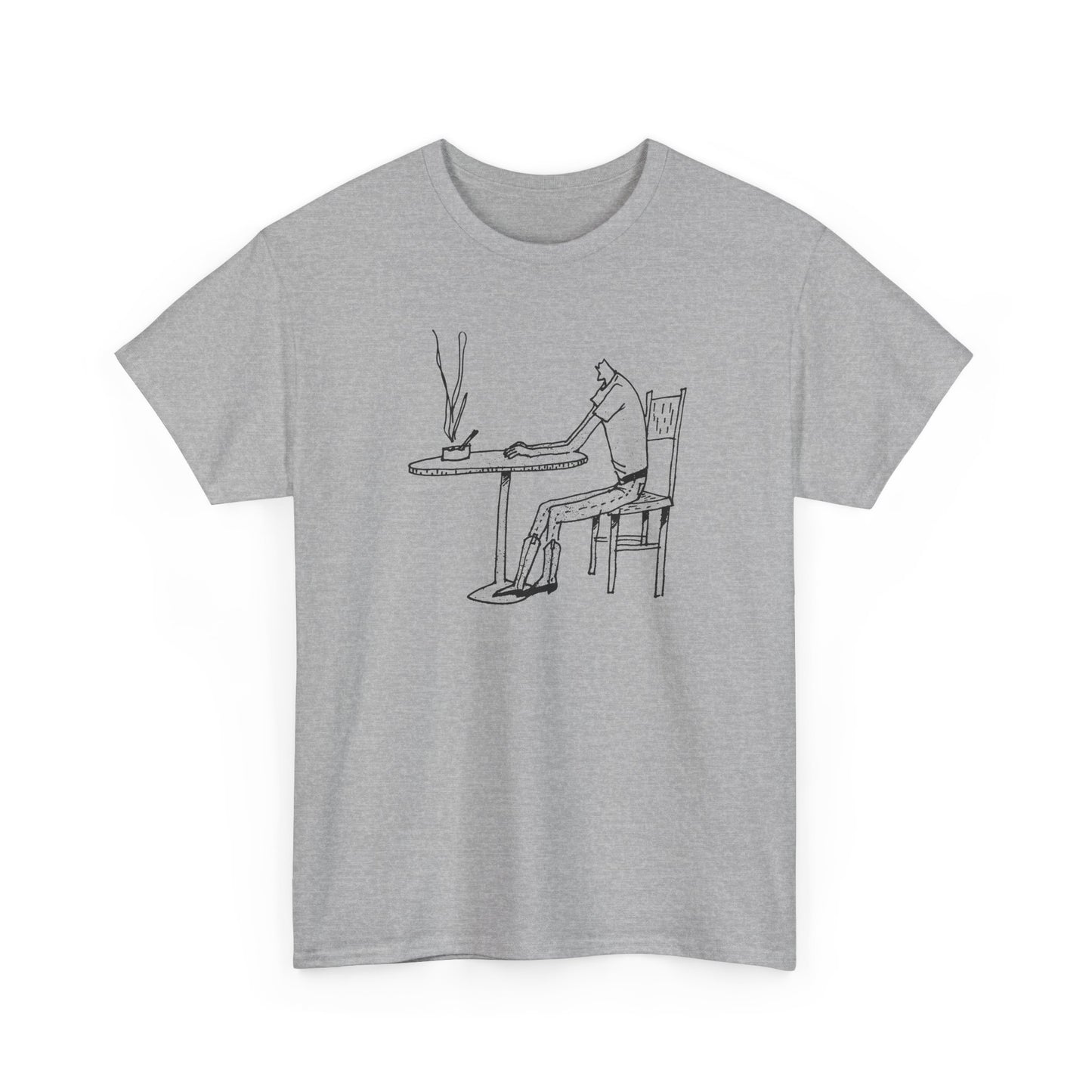 original drawing from microwave oven by kkidss music video tshirt