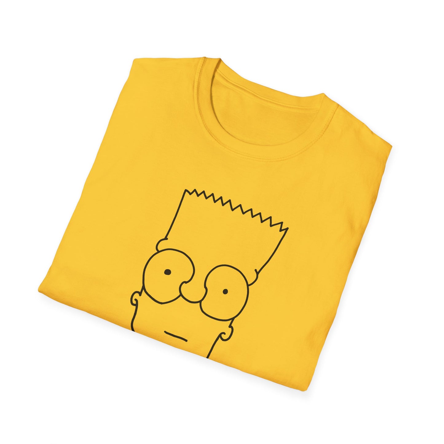 bart simpson who the hell are you original drawing tshirt