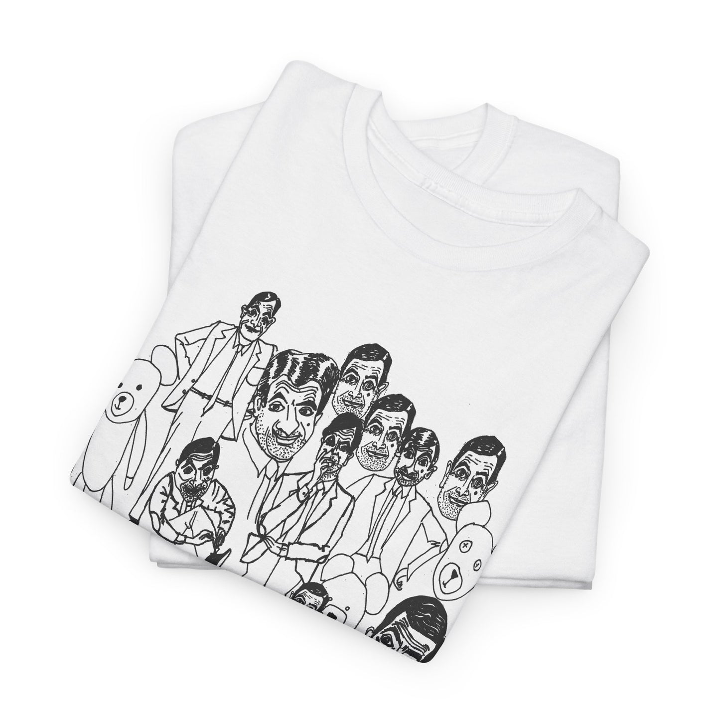 scary bean original drawing tshirt