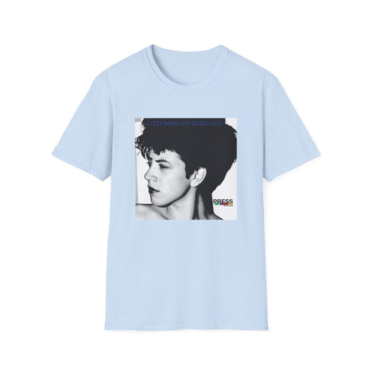 lizzy mercier descloux 1979 press color album cover tshirt