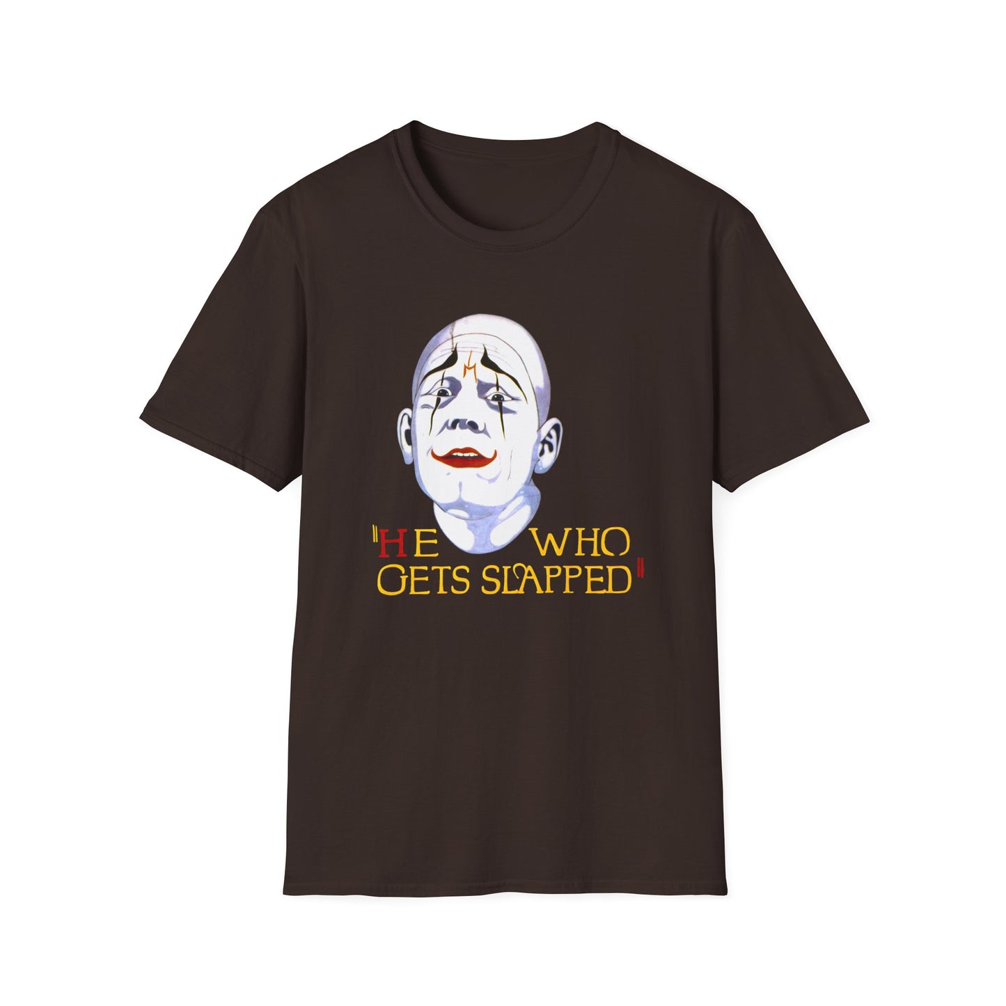 1924 lon chaney movie he who gets slapped tshirt