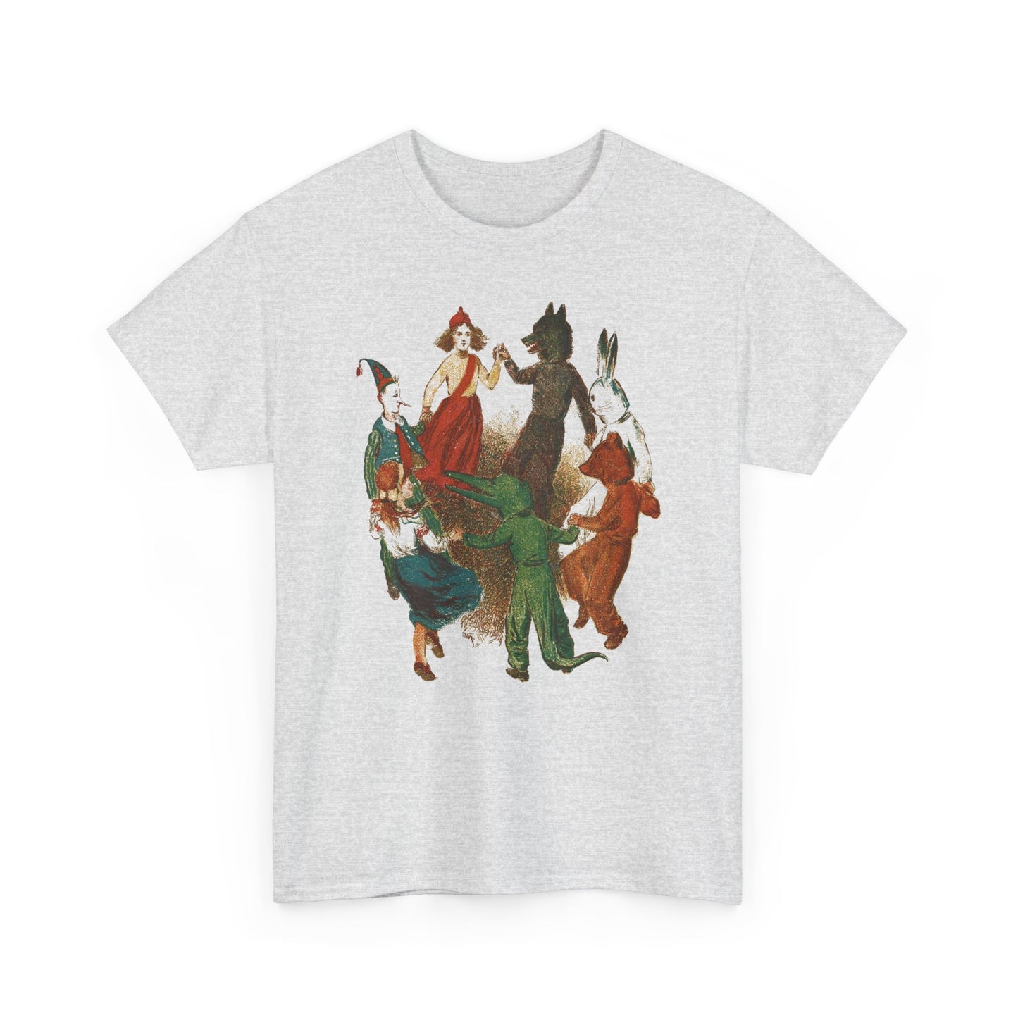 1930s children in costumes russian illustration reproduction tshirt