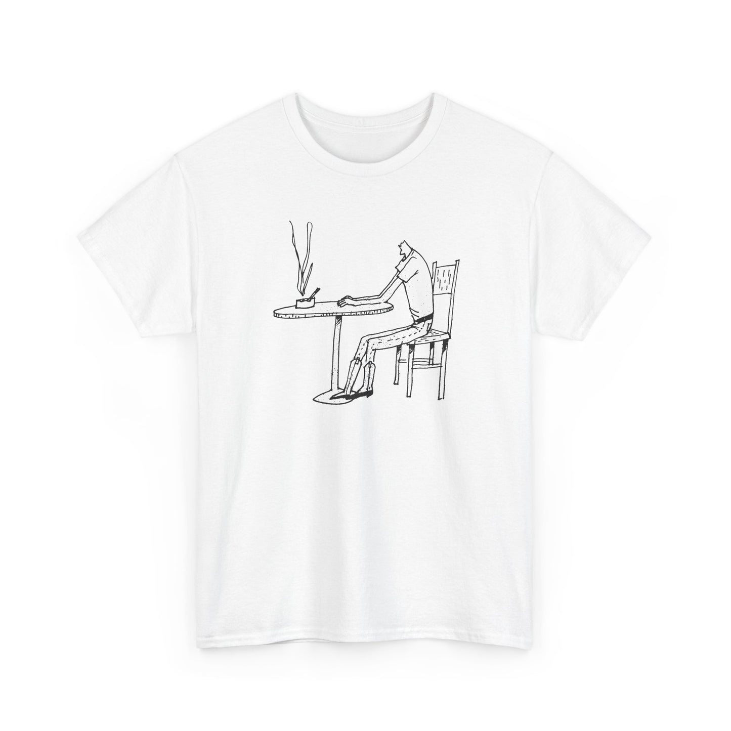 original drawing from microwave oven by kkidss music video tshirt