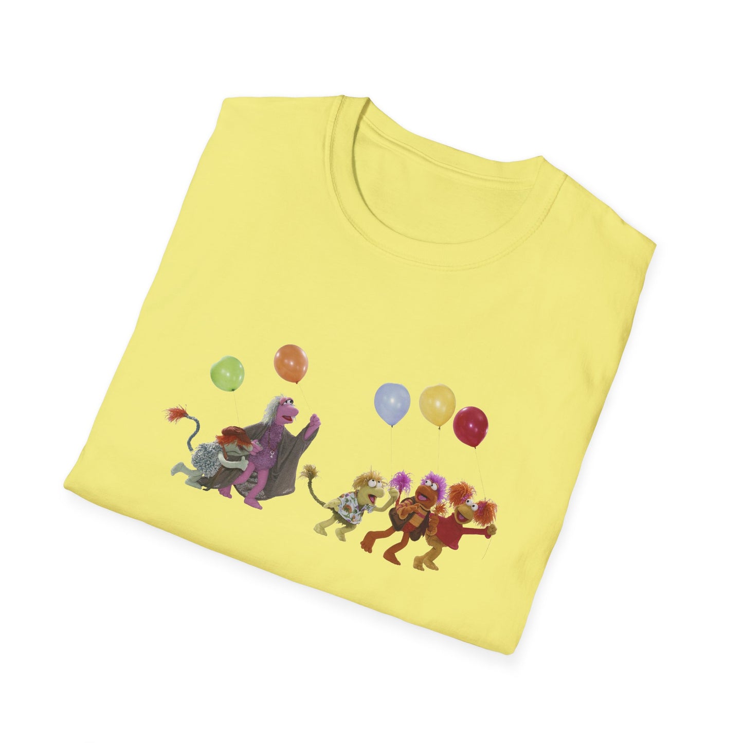 fraggle rock 1983 tv show light tshirt