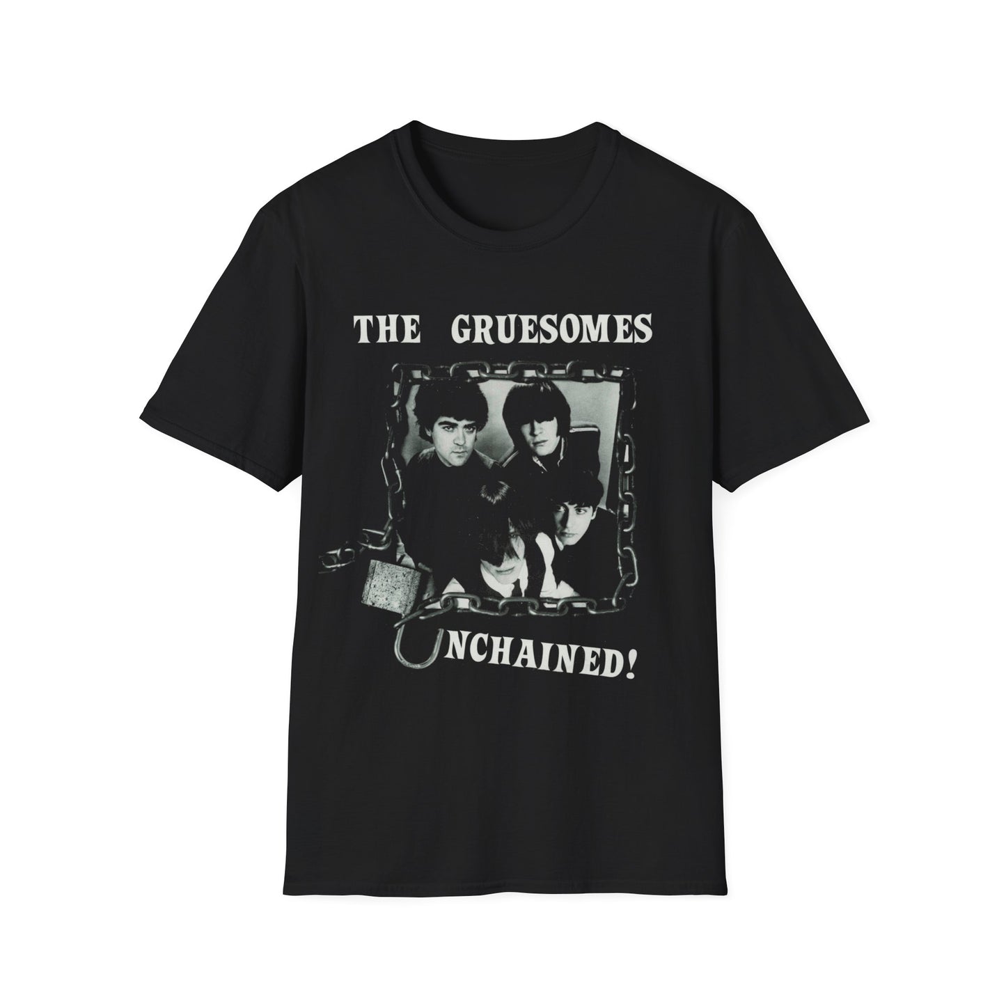 1988 the gruesomes album unchained! tshirt