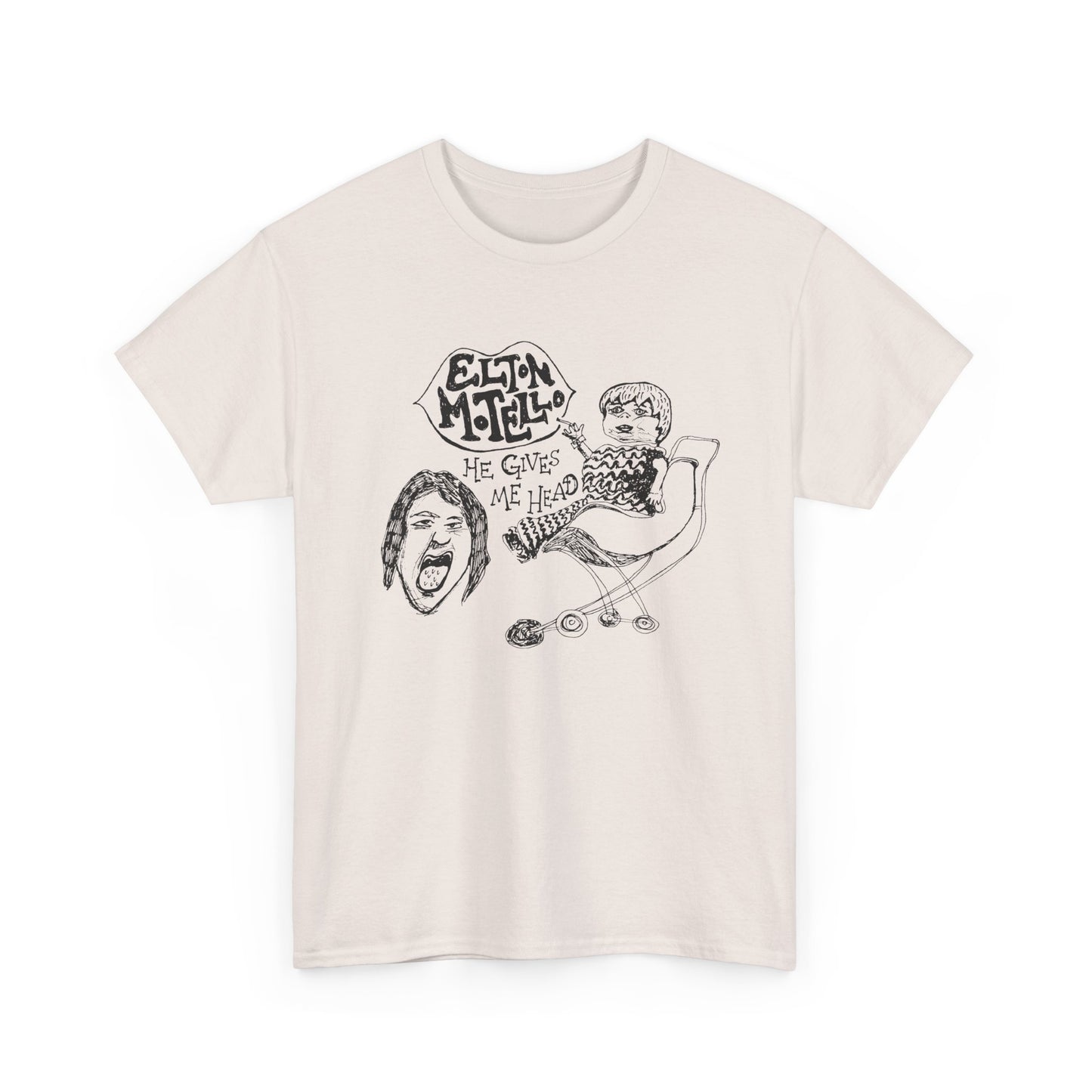 elton motello british punk fan art sketch tshirt