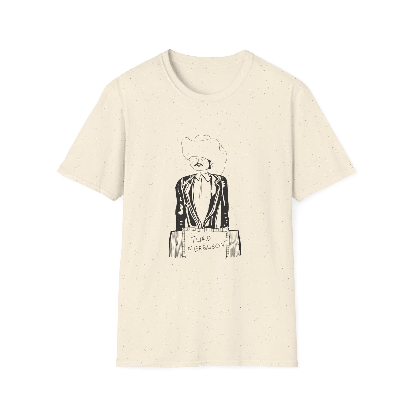 original drawing norm macdonald as turd ferguson on snl fan art tshirt