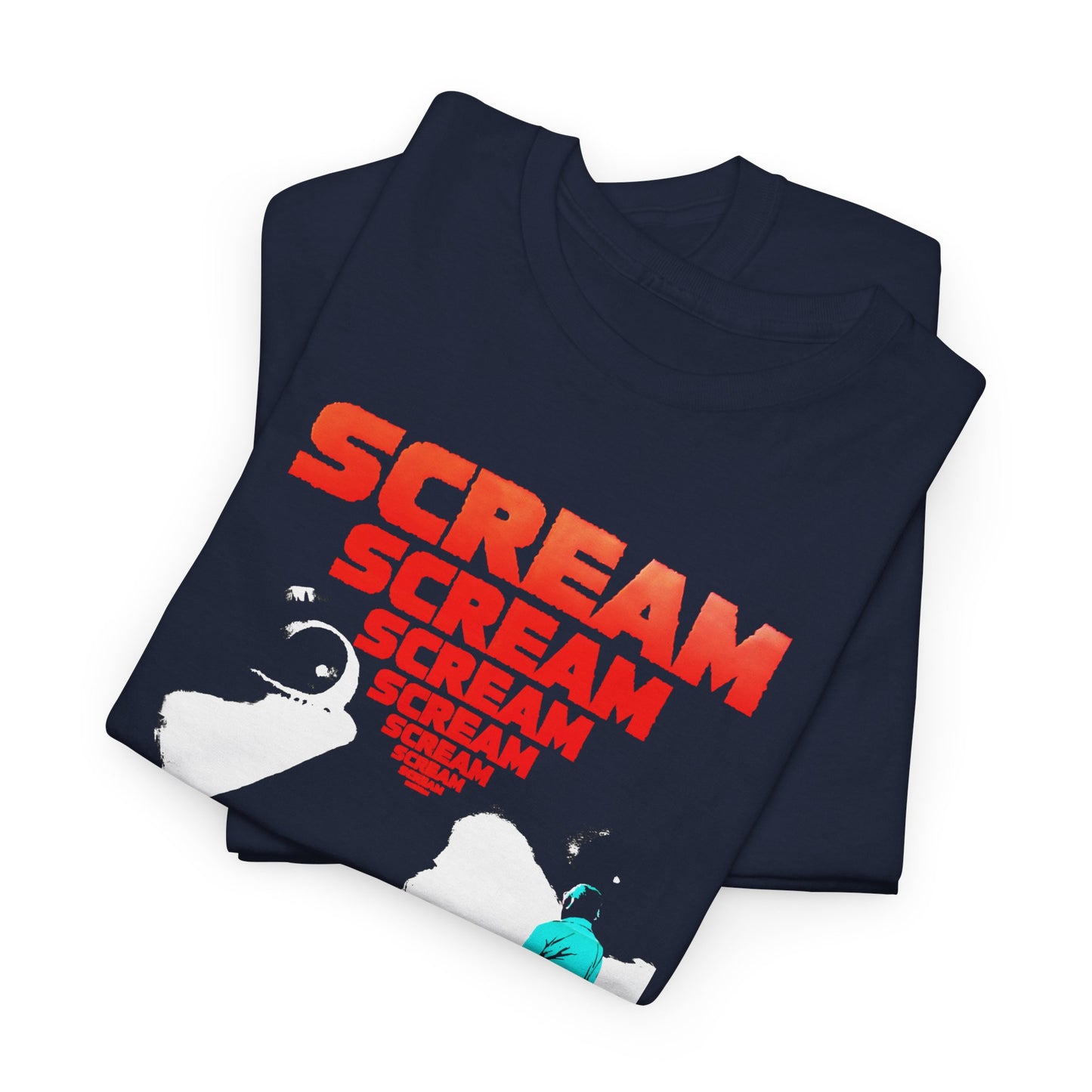 1970 scream and scream again rare movie poster custom edit tshirt