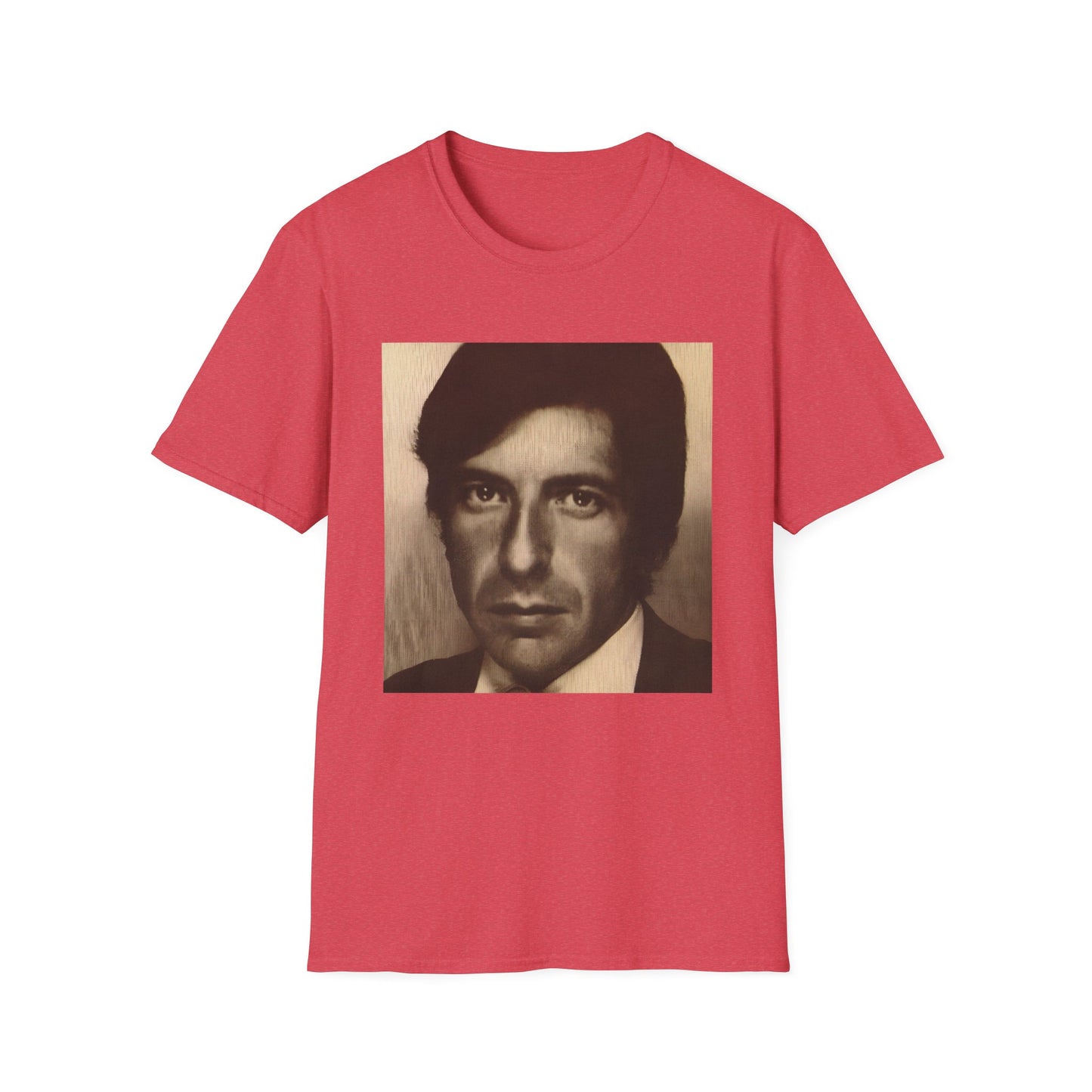 songs of leonard cohen 1968 album no lettering tshirt