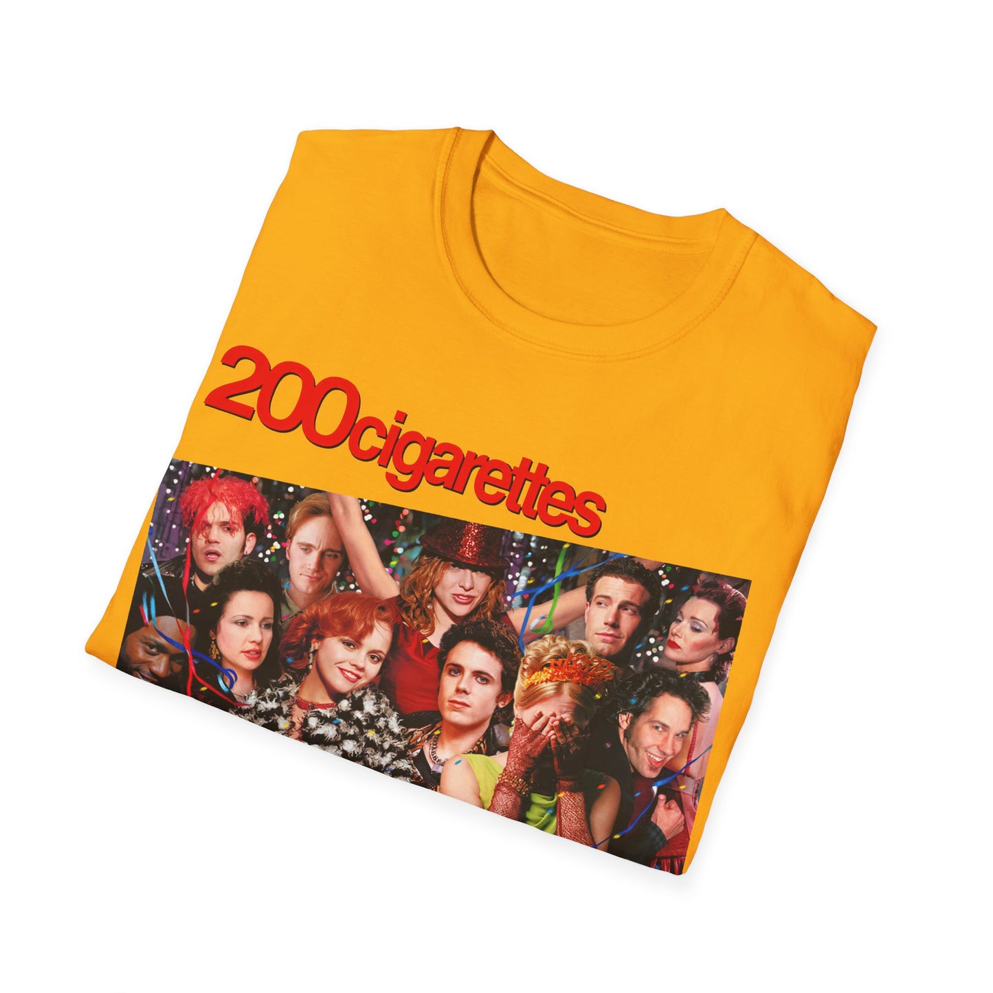 1999 movie poster tshirt 200 cigarettes