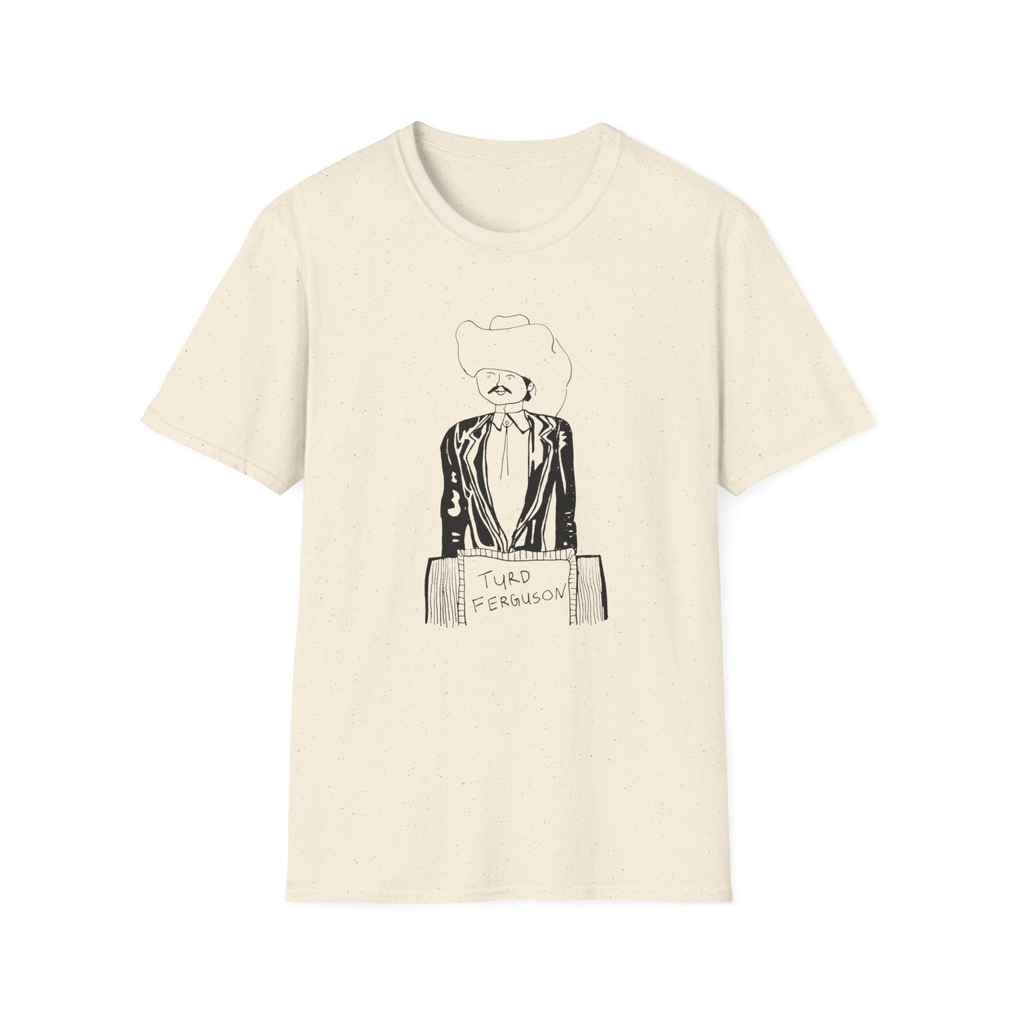 original drawing norm macdonald as turd ferguson on snl fan art tshirt
