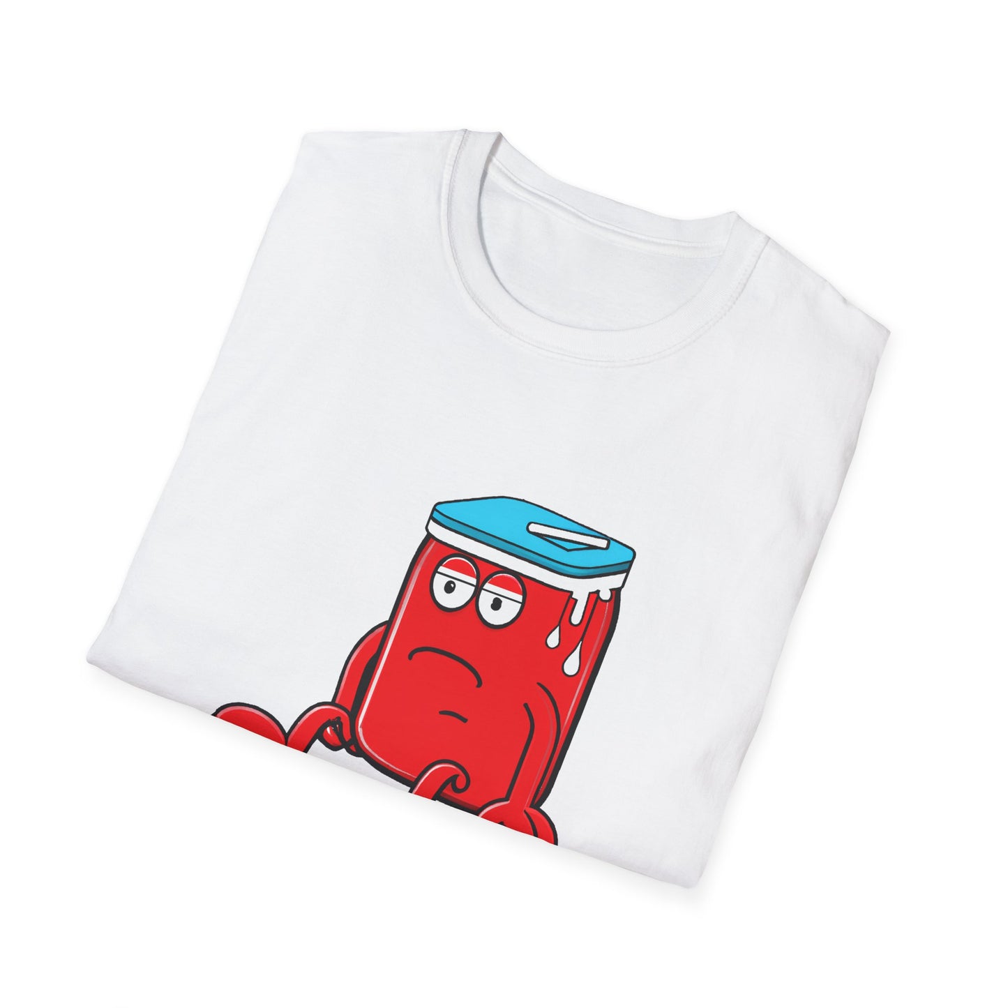 sad wanna be kool aid man juice guy tshirt