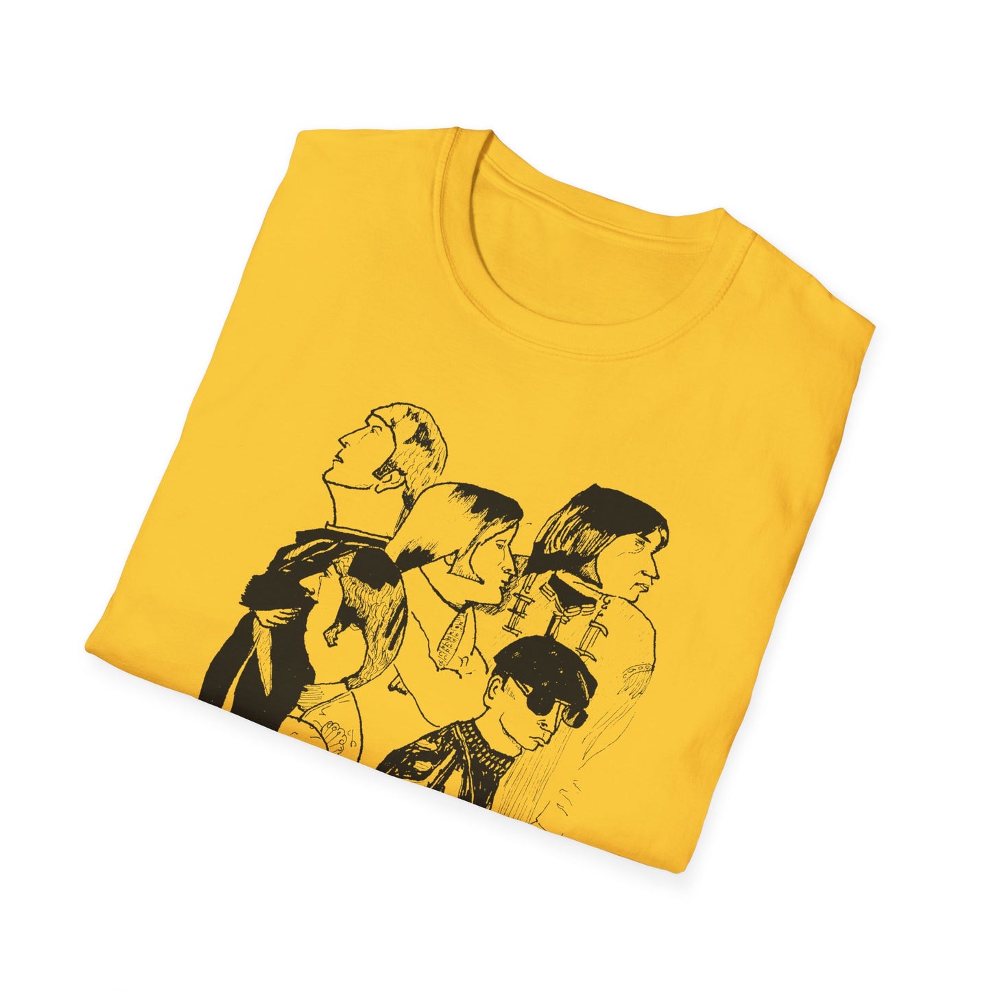 buffalo springfield original fan art drawing tshirt