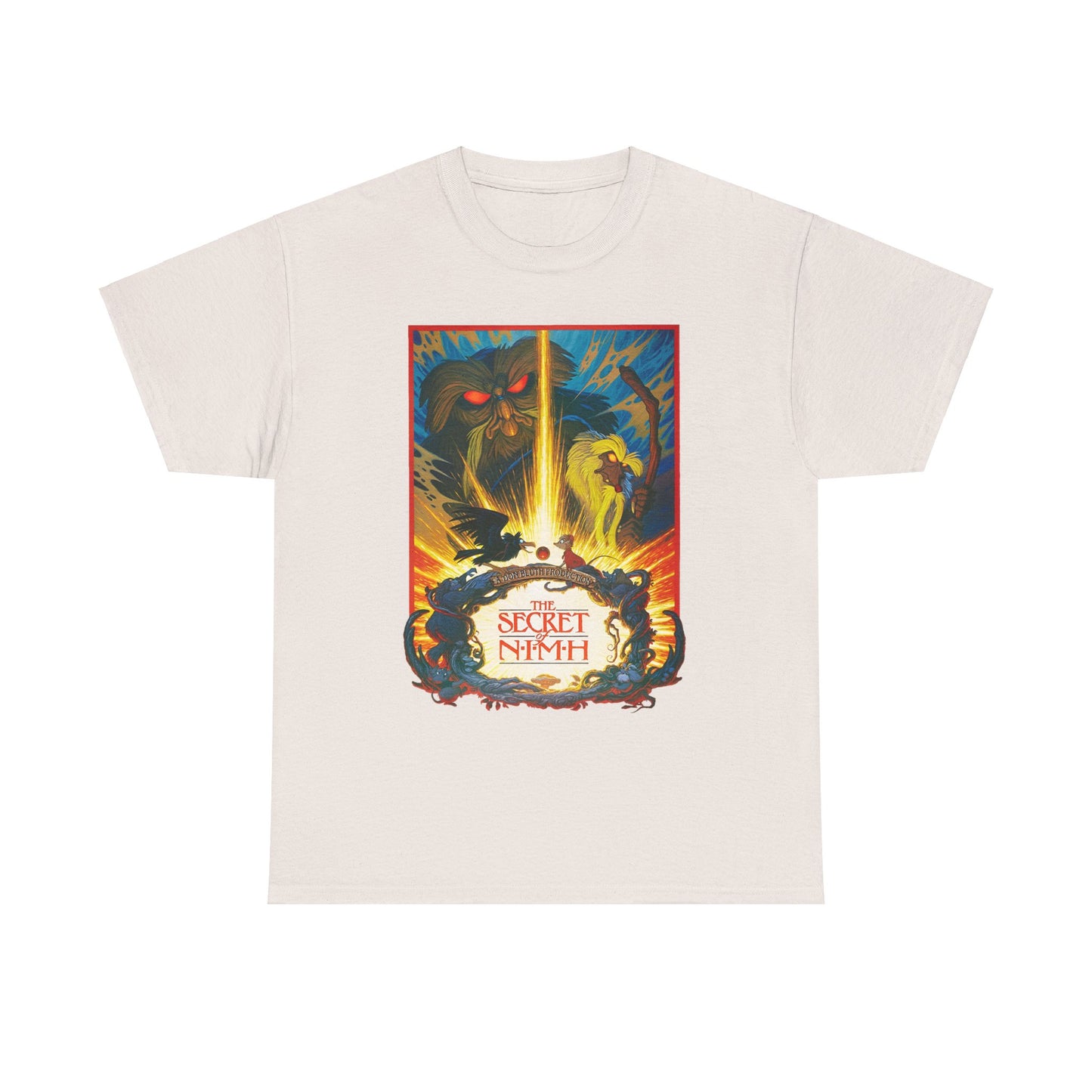 1992 the secret of nimh movie poster tshirt