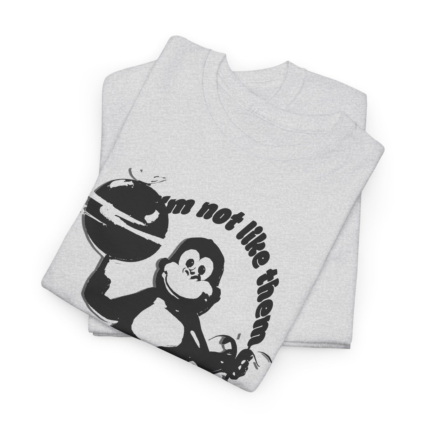 incredible graphic design bonzibuddy dumb i'm not like them but i can pretend stencil variation tshirt